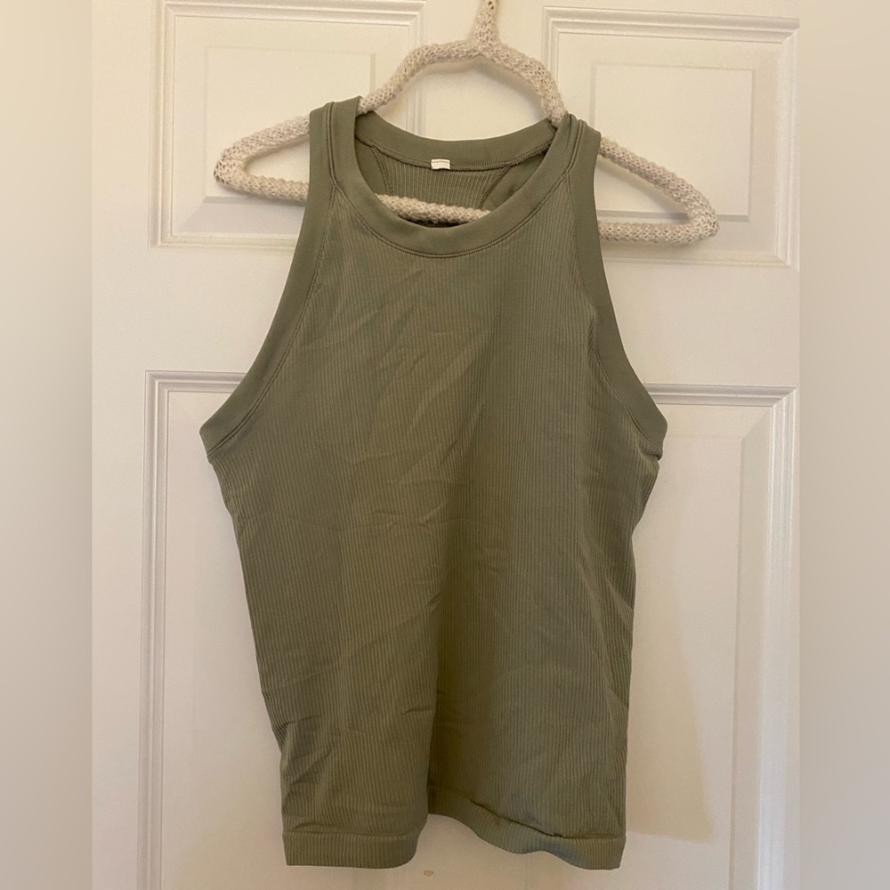 Olive Green Women's Tank Top athleta